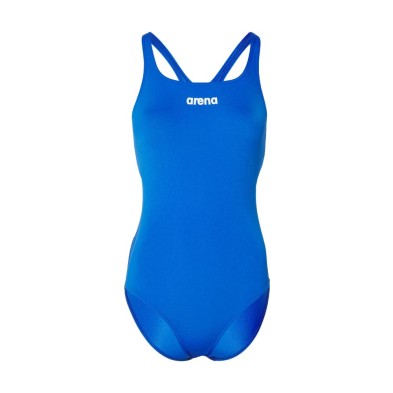 Bañador de natación Team Swim Pro Solid Royal White arena