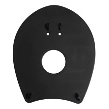 Palas de natación New Elite Hand Paddle 2 Black/White arena