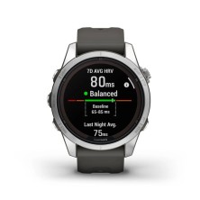 Reloj Multideporte Fenix 7S Pro Solar Edition 42 mm Plateado GARMIN