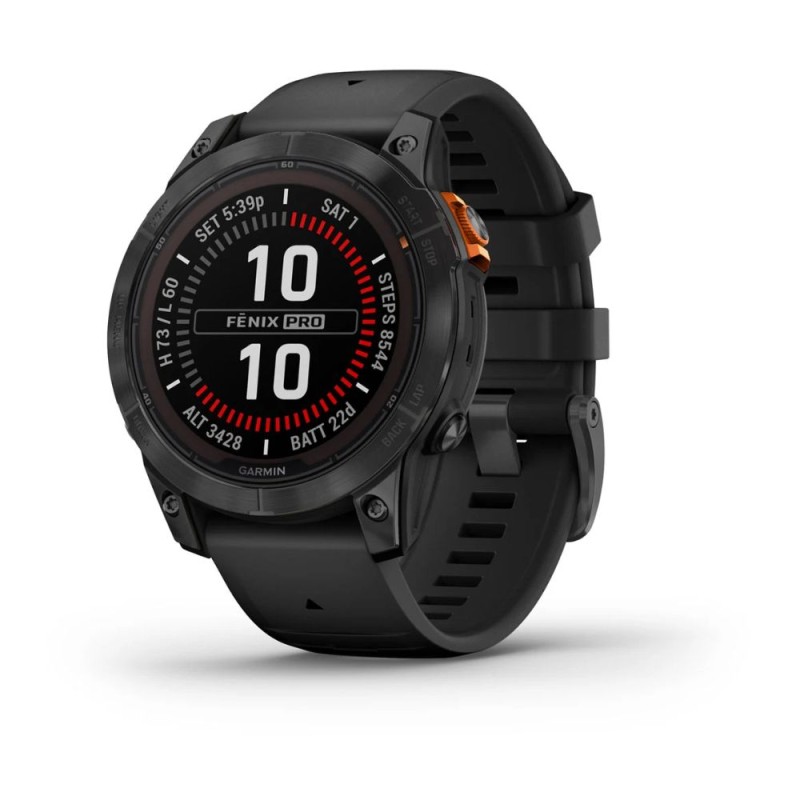 Reloj Multideporte Fenix 7 Pro Solar Edition 47 mm Gris garmin