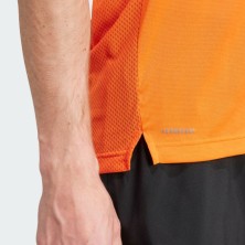 Camiseta manga corta Terrex Agravic Trail Running hombre naranja adidas Semi Impact Orange / White