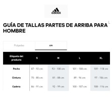 Adidas tallaje partes de arriba hombre