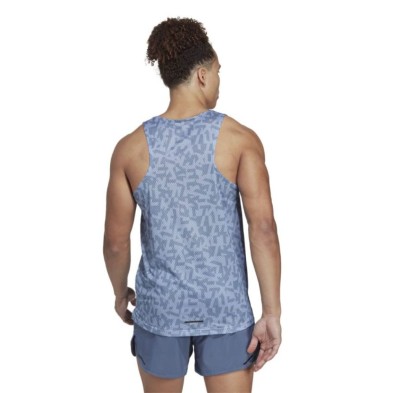 Camiseta manga corta Terrex Agravic Tank hombre Azul adidas