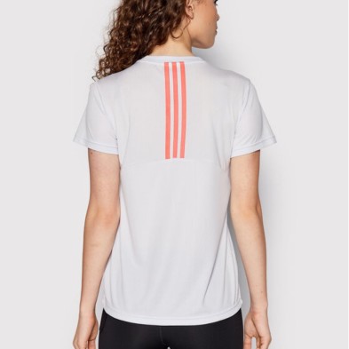 Camiseta W 3S TEE Mujer Dash Grey / Semi Turbo adidas gris