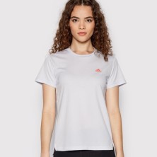 Camiseta W 3S TEE Mujer Dash Grey / Semi Turbo adidas gris