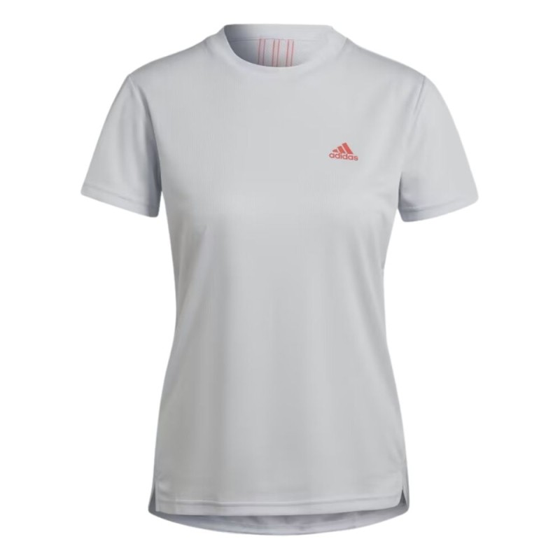 Camiseta W 3S TEE Mujer Dash Grey / Semi Turbo adidas gris