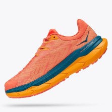 Zapatillas Hoka Tecton X mujer naranja coral