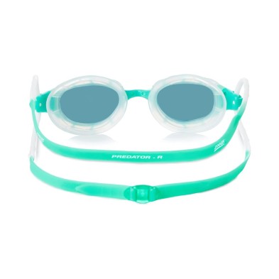 Gafas de natación Predator - turquesa blanco/cristal oscuro negro Zoggs ajuste
