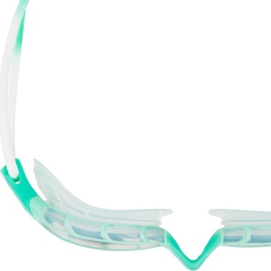 Gafas de natación Predator - turquesa blanco/cristal oscuro negro Zoggs perfil