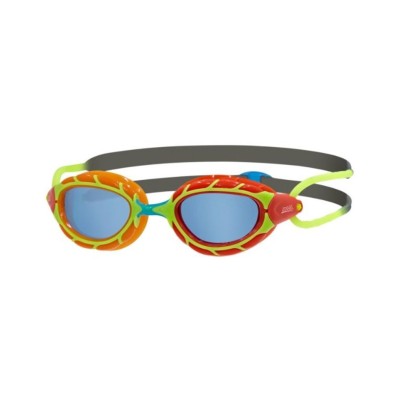 Gafas natacion Predator Junior naranja rojo Zoggs