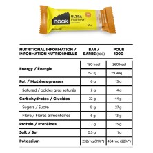 Barrita energética Ultra Energy 50g Caramelo Macchiato con Cafeína näak