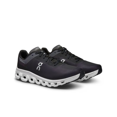 Zapatillas On Running Cloudflow 4 Hombre negro blanco