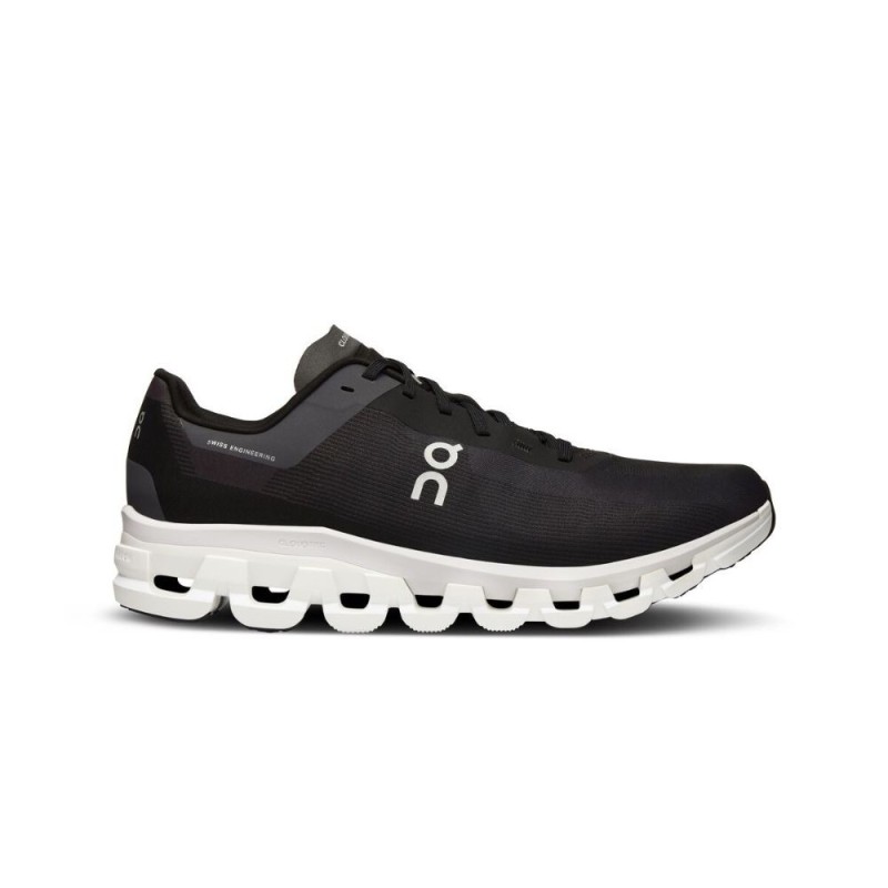 Zapatillas On Running Cloudflow 4 Hombre Black/White