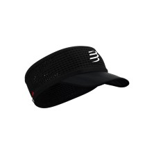 Headband Compressport Spiderweb On/Off con visera Black