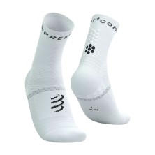 Calcetines Compressport PRO Marathon V2.0 White Black