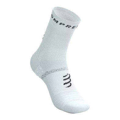 Calcetines Compressport PRO Marathon V2.0 White Black