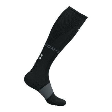 Calcetines Compressport Full Socks Oxygen Black