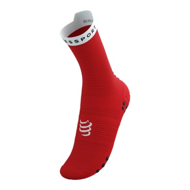 Calcetines Compressport Pro Racing V4.0 Run High Red/White