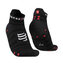 Calcetines Compressport Pro Racing v4.0 Ultralight Run Low Black/Red