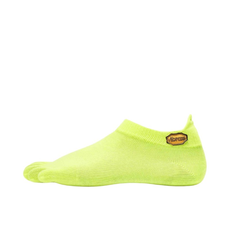 Calcetines Vibram 5TOE Athletic No Show Yellow