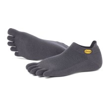 Pack 2 pares Calcetines Vibram fivefingers Athletic No Show Dark Grey par