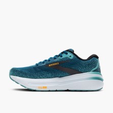 Zapatillas  Brooks Ghost Max 2 hombre azul turquesa naranja