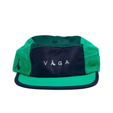 Gorra Running Club Cap Navy/Petrol/Electric Mint vaga verde azul