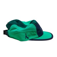 Gorra Running Club Cap Navy/Petrol/Electric Mint vaga verde azul