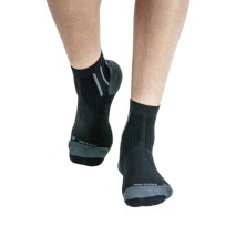 Calcetines X-Bionic X-Socks Run Perform Ankle negro gris puntera