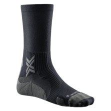 Calcetines X-Socks Run Perform Crew Black/Charcoal