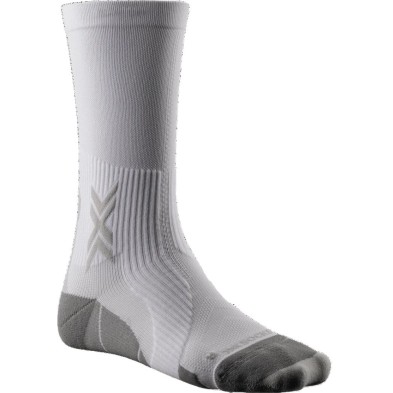 Calcetines X-Bionic X-Socks Run Perform Crew Arctic White/Pearl Grey