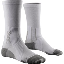 Calcetines X-Bionic X-Socks Run Perform Crew Arctic White/Pearl Grey