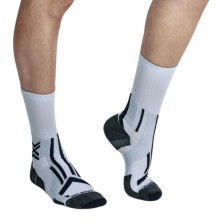 Calcetines X-Bionic-X-Socks Trailrun Perform Crew gris perla / gris oscuro