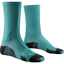 Calcetines X-Bionic-X-Socks Trailrun Discover Crew Lake Green/Sunset Blue