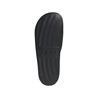 Sandalias Adidas Adilette shower negro blanco suela