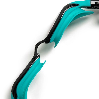 Gafas natación Cobra Tri Swipe Mirror Unisex Esmerald/Peacock montura