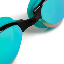 Gafas natación Cobra Tri Swipe Mirror Unisex cristales esmeralda/pavo real