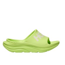 Sandalias Hoka Ora Athletic Slide verde perfil