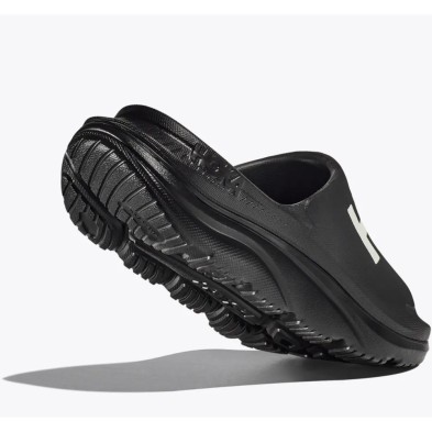 Sandalias Hoka Ora Athletic Slide Black/White