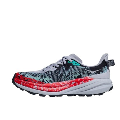 Zapatillas Hoka Speedgoat 6 Hombre Gull/Stormy Skies perfil