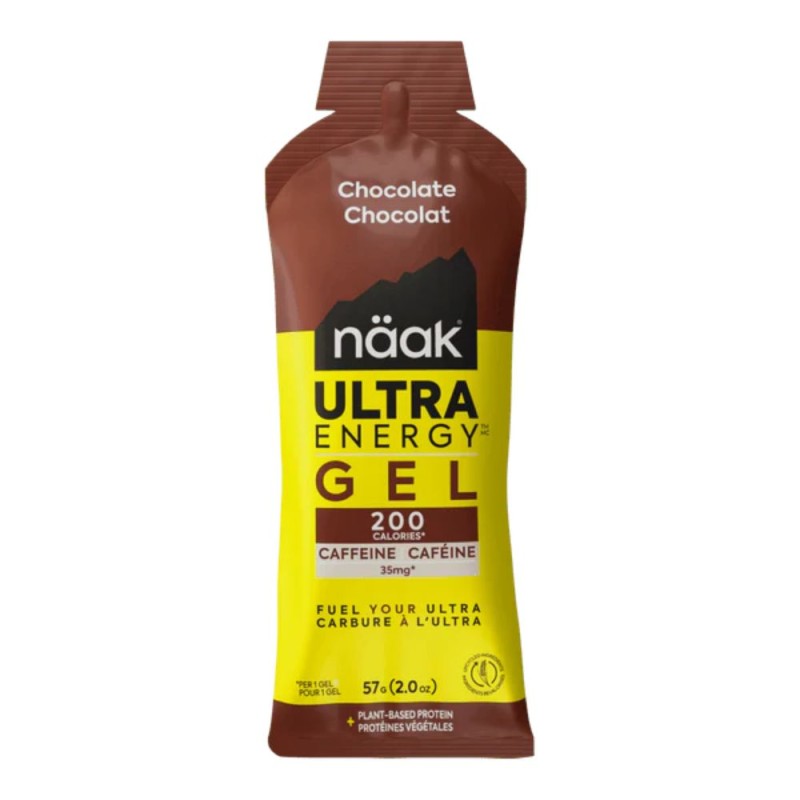 Gel Ultra Energy 57g Chocolate cafeína Näak