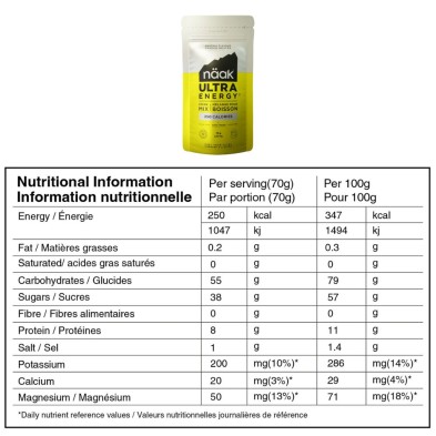 Bebida monodosis Ultra Energy 70g neutro NÄAK