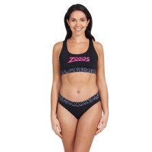 Bikini Actionback 2 Negro / Rosa zoggs