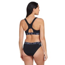 Bikini Actionback 2 Negro / Rosa zoggs