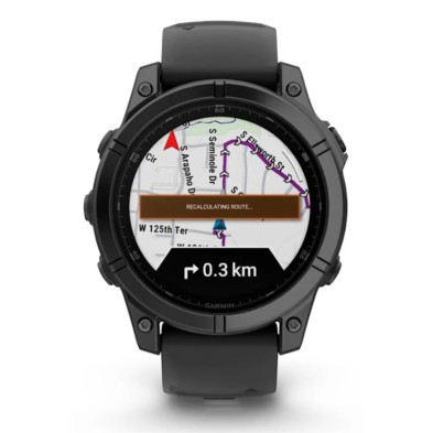 Reloj Multideporte Fenix E Edition 47 mm Acero Gris Pizarra garmin