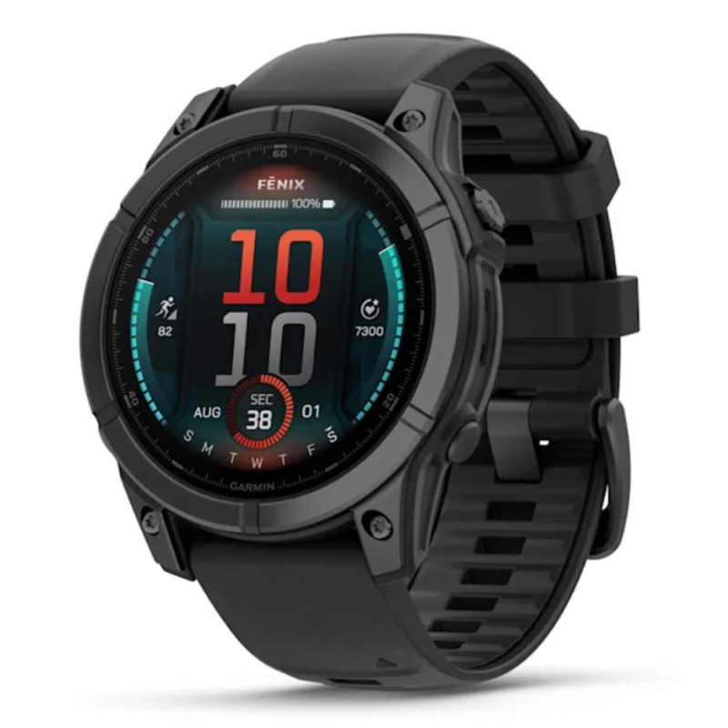 Reloj Multideporte Fenix E Edition 47 mm Acero Gris Pizarra garmin