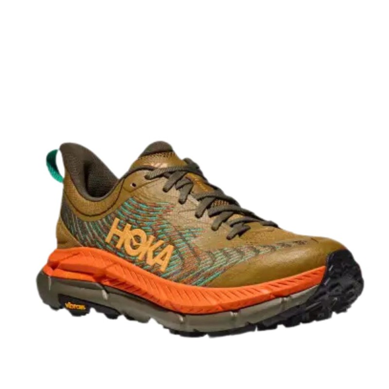 Zapatillas Mafate Speed 4 Hombre Antique Olive / Squash HOKA