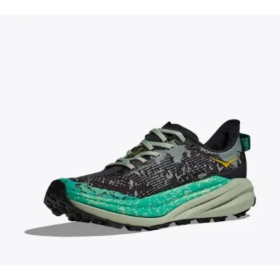 Zapatillas Speedgoat 6 Mujer Black / Aloe Vera HOKA