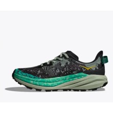 Zapatillas Speedgoat 6 Mujer Black / Aloe Vera HOKA