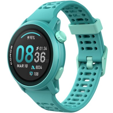 Reloj Deportivo GPS Coros PACE 3 correa silicona celeste